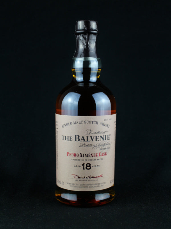 Balvenie Pedro Ximenez Cask 18 Year Old Single Malt Scotch