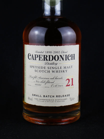 Caperdonich 21 Year Old Single Malt Scotch Whisky