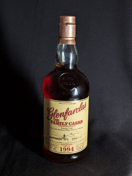 Glenfarclas Family Cask 1994 Cask 2357 Winter 2015 Release ABV 55.4%