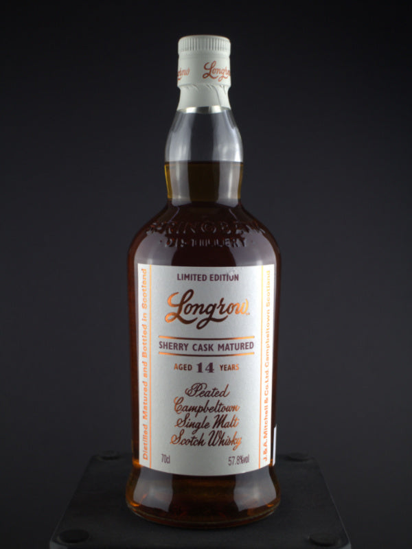 Longrow Sherry Cask Matured 14 Year Old Cask Strength Single Malt Scotch Whisky