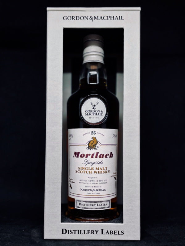 Mortlach 25 Year Old - Distillery Labels (Gordon & MacPhail)