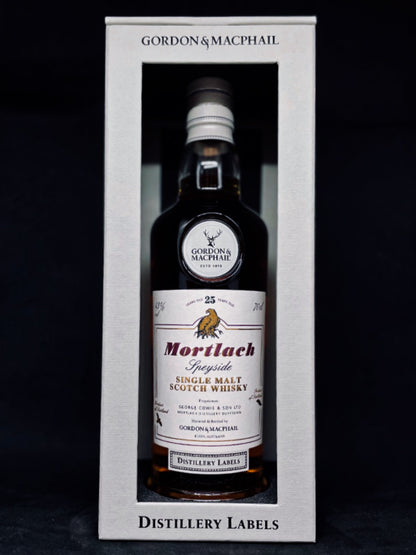 Mortlach 25 Year Old - Distillery Labels (Gordon & MacPhail)